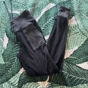 wild fable Black High-Waist Lounge Leggings